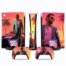 Grand Theft Auto 6 decal skin for PS5 digital Console & 2 Controllers