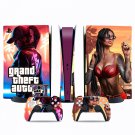 Grand Theft Auto 6 decal skin for PS5 digital Console & 2 Controllers