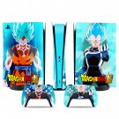 Dragon Ball super decal skin for PS5 digital Console & 2 Controllers
