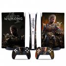 Black Myth Wukong decal skin for PS5 digital Console & 2 Controllers