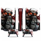 Killzone 3 decal skin for PS5 digital Console & 2 Controllers