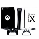 Xbox Classic decal skin for PS5 digital Console & 2 Controllers