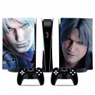 Devil May Cry 5 decal skin for PS5 digital Console & 2 Controllers