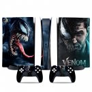 Venom decal skin for PS5 digital Console & 2 Controllers