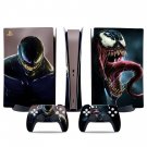 Venom decal skin for PS5 digital Console & 2 Controllers