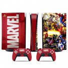 Avengers Marvel decal skin for PS5 digital Console & 2 Controllers