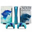 Game of Thrones decal skin for PS5 digital Console & 2 Controllers