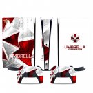 Umbrella Corp decal skin for PS5 digital Console & 2 Controllers