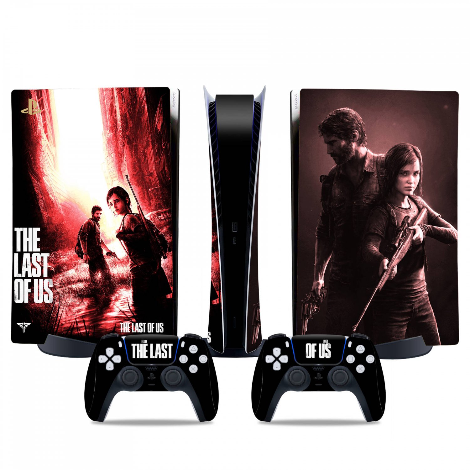 The Last of us decal skin for PS5 digital Console & 2 Controllers