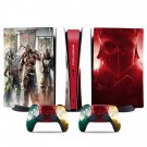 For Honor decal skin for PS5 digital Console & 2 Controllers