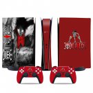 One Piece decal skin for PS5 digital Console & 2 Controllers