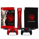 Game of Thrones decal skin for PS5 digital Console & 2 Controllers