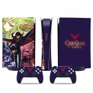 Code Geass decal skin for PS5 digital Console & 2 Controllers