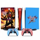 Fate Stay Night decal skin for PS5 digital Console & 2 Controllers