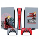 Fullmetal Alchemist decal skin for PS5 digital Console & 2 Controllers