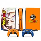 Dragon Ball decal skin for PS5 digital Console & 2 Controllers