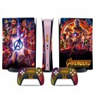 Avengers decal skin for PS5 digital Console & 2 Controllers