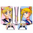 Sailor Moon decal skin for PS5 digital Console & 2 Controllers