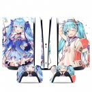 Hatsune Miku decal skin for PS5 digital Console & 2 Controllers