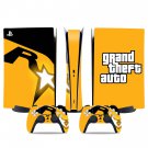 Grand Theft Auto decal skin for PS5 digital Console & 2 Controllers
