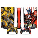Optimus Prime decal skin for PS5 digital Console & 2 Controllers