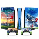 Xenoblade 2 decal skin for PS5 digital Console & 2 Controllers