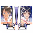 Your Name decal skin for PS5 digital Console & 2 Controllers