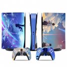 Your Name decal skin for PS5 digital Console & 2 Controllers