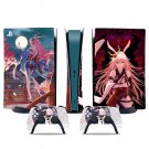 Hatsune Miku decal skin for PS5 digital Console & 2 Controllers
