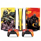 The Mandalorian decal skin for PS5 digital Console & 2 Controllers