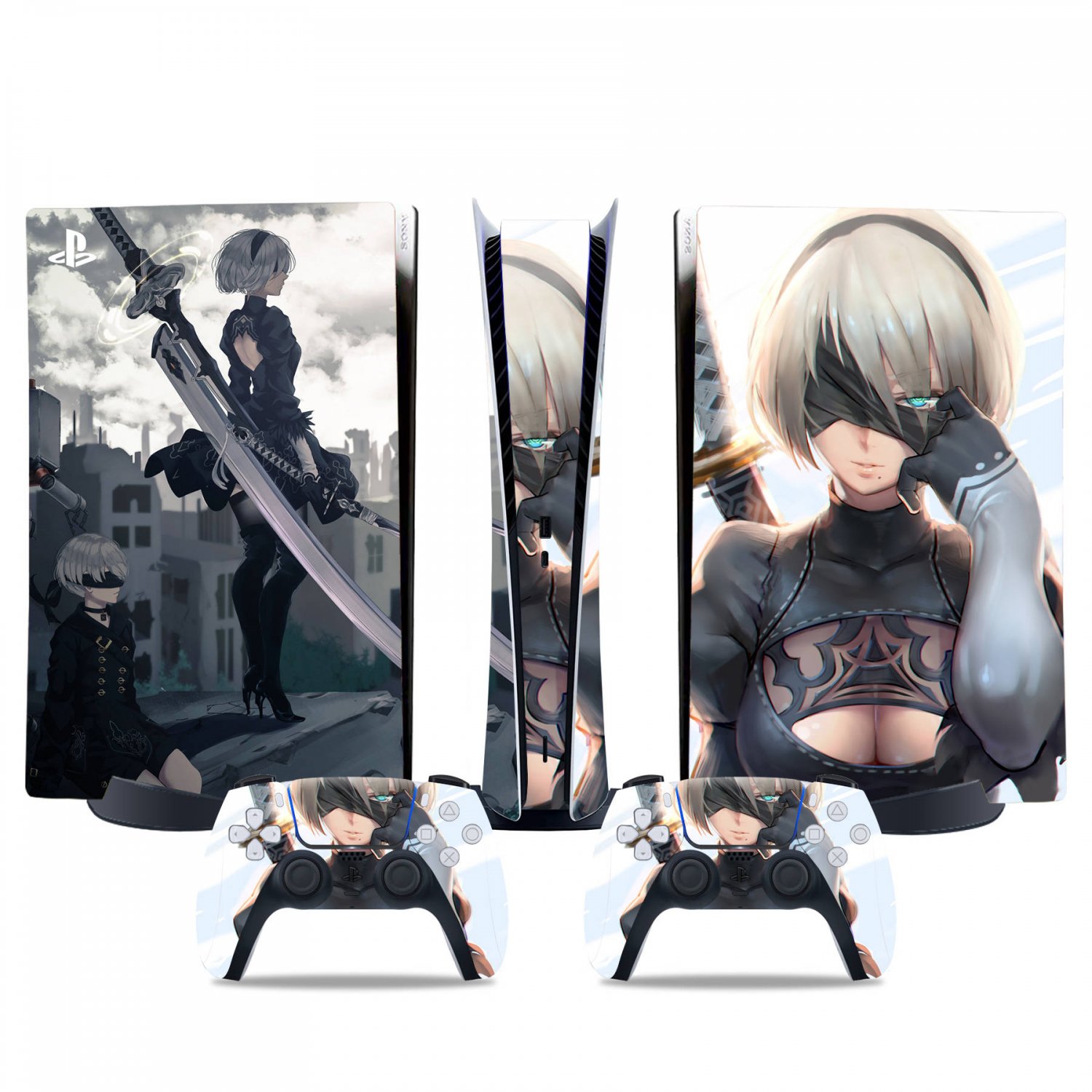 Nier Automataecal skin for PS5 digital Console & 2 Controllers