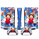 One Piece decal skin for PS5 digital Console & 2 Controllers