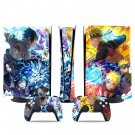Naruto decal skin for PS5 digital Console & 2 Controllers