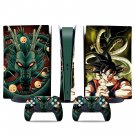Dragon Ball decal skin for PS5 digital Console & 2 Controllers