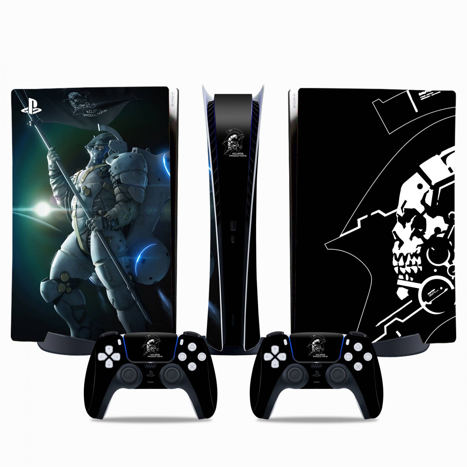 Death Stranding decal skin for PS5 digital Console & 2 Controllers