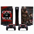 God of War decal skin for PS5 digital Console & 2 Controllers