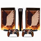 The Wings of Freedom decal skin for PS5 digital Console & 2 Controllers