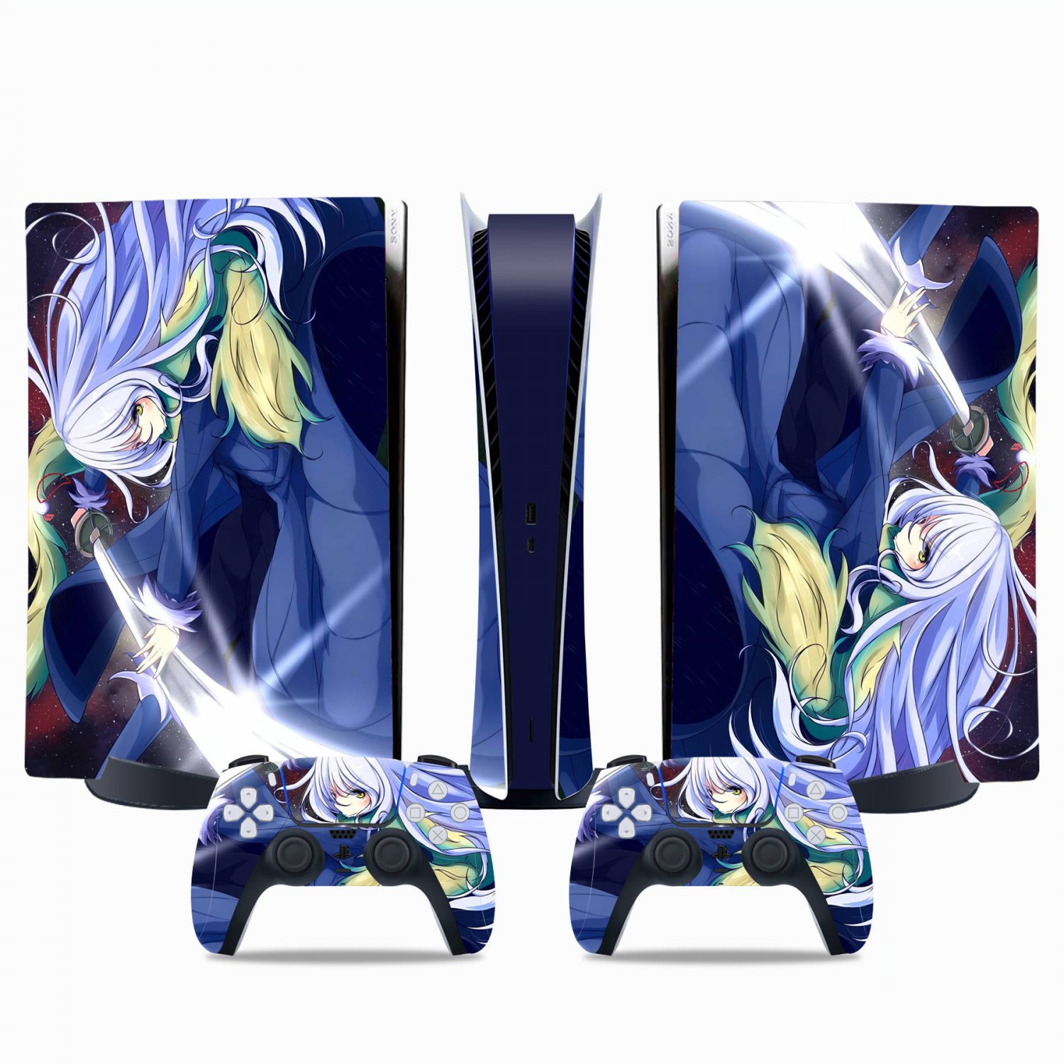 Code Geass decal skin for PS5 digital Console & 2 Controllers