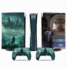Hogwarts Legacy decal skin for PS5 digital Console & 2 Controllers