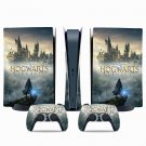 Hogwarts Legacy decal skin for PS5 digital Console & 2 Controllers