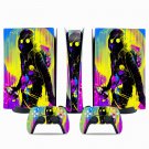 Spray Art decal skin for PS5 digital Console & 2 Controllers