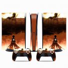 Attack on Titan decal skin for PS5 digital Console & 2 Controllers