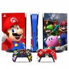 Super Mario decal skin for PS5 digital Console & 2 Controllers