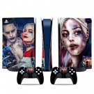 Harley Quinn decal skin for PS5 digital Console & 2 Controllers
