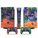 Lilo & Stitch decal skin for PS5 digital Console & 2 Controllers