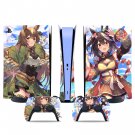 Anime Girl decal skin for PS5 digital Console & 2 Controllers