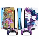 Fun Race decal skin for PS5 digital Console & 2 Controllers