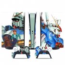 Gundam decal skin for PS5 digital Console & 2 Controllers