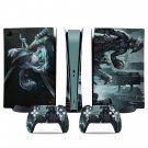 Bloodborne decal skin for PS5 digital Console & 2 Controllers