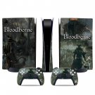 Bloodborne decal skin for PS5 digital Console & 2 Controllers